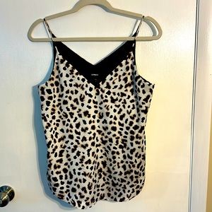 Leopard Spaghetti Strap Camisole Size S